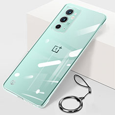 Carcasa Dura Cristal Plastico Funda Rigida Sin Marco Transparente H01 para OnePlus 9RT 5G Claro