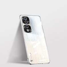 Carcasa Dura Cristal Plastico Funda Rigida Sin Marco Transparente para Huawei Honor 70 Pro 5G Plata