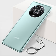 Carcasa Dura Cristal Plastico Funda Rigida Sin Marco Transparente para Huawei Honor Magic4 5G Verde