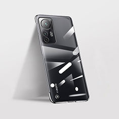 Carcasa Dura Cristal Plastico Funda Rigida Sin Marco Transparente para Xiaomi Redmi Note 12S Negro