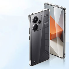 Carcasa Dura Cristal Plastico Funda Rigida Sin Marco Transparente T01 para Xiaomi Redmi Note 13 Pro+ Plus 5G Claro