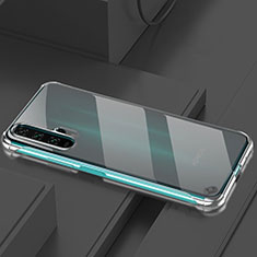 Carcasa Dura Cristal Plastico Funda Rigida Transparente H01 para Huawei Honor 20 Pro Negro