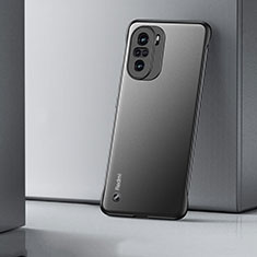 Carcasa Dura Cristal Plastico Funda Rigida Transparente H02 para Xiaomi Mi 11X Pro 5G Negro