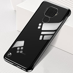 Carcasa Dura Cristal Plastico Funda Rigida Transparente H03 para Huawei Mate 30 Lite Negro