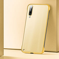 Carcasa Dura Cristal Plastico Funda Rigida Transparente S02 para Xiaomi Mi A3 Amarillo