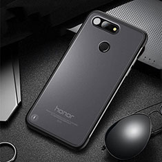 Carcasa Dura Cristal Plastico Funda Rigida Transparente S03 para Huawei Honor View 20 Negro