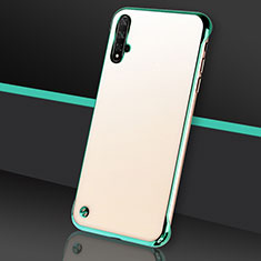 Carcasa Dura Cristal Plastico Funda Rigida Transparente S05 para Huawei Nova 5 Verde