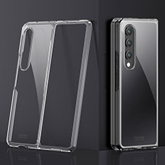 Carcasa Dura Cristal Plastico Funda Rigida Transparente Z01 para Samsung Galaxy Z Fold4 5G Claro