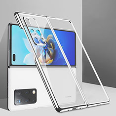 Carcasa Dura Cristal Plastico Rigida Transparente AC1 para Huawei Mate X2 Plata