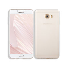 Carcasa Dura Cristal Plastico Rigida Transparente para Samsung Galaxy C9 Pro C9000 Claro