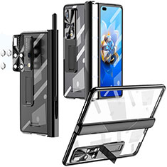 Carcasa Dura Cristal Plastico Rigida Transparente ZL1 para Huawei Mate X2 Negro