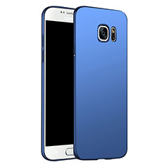 Carcasa Dura Plastico Rigida Mate M02 para Samsung Galaxy S6 Duos SM-G920F G9200 Azul