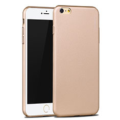 Carcasa Dura Plastico Rigida Mate P06 para Apple iPhone 6 Plus Oro