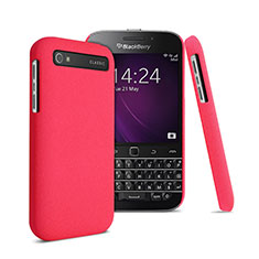 Carcasa Dura Plastico Rigida Mate para Blackberry Classic Q20 Rojo