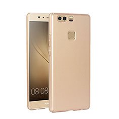 Carcasa Dura Plastico Rigida Mate para Huawei P9 Oro