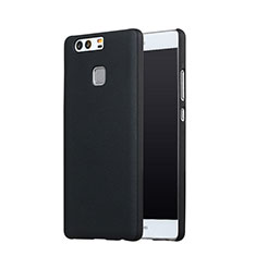 Carcasa Dura Plastico Rigida Mate para Huawei P9 Plus Negro