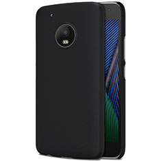 Carcasa Dura Plastico Rigida Mate para Motorola Moto G5 Plus Negro