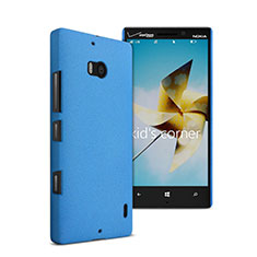 Carcasa Dura Plastico Rigida Mate para Nokia Lumia 930 Azul