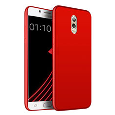 Carcasa Dura Plastico Rigida Mate para Samsung Galaxy J7 Plus Rojo