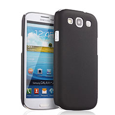 Carcasa Dura Plastico Rigida Mate para Samsung Galaxy S3 4G i9305 Negro