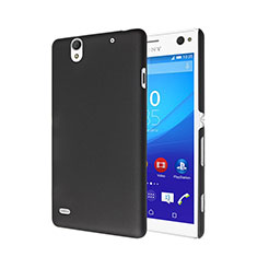 Carcasa Dura Plastico Rigida Mate para Sony Xperia C4 Negro