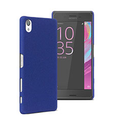 Carcasa Dura Plastico Rigida Mate para Sony Xperia X Azul