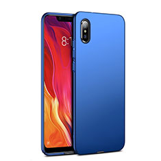 Carcasa Dura Plastico Rigida Mate para Xiaomi Mi 8 Explorer Azul