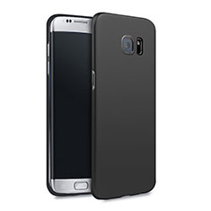 Carcasa Dura Plastico Rigida Mate Q02 para Samsung Galaxy S7 Edge G935F Negro