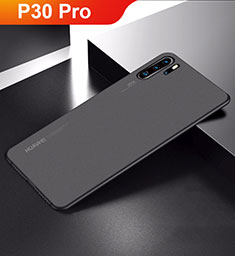 Carcasa Dura Ultrafina Transparente Funda Mate para Huawei P30 Pro New Edition Negro