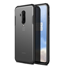 Carcasa Dura Ultrafina Transparente Funda Mate para OnePlus 7T Pro Negro