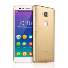 Carcasa Gel Ultrafina Transparente para Huawei GR5 Oro