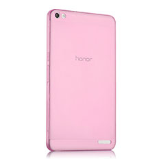 Carcasa Gel Ultrafina Transparente para Huawei MediaPad X2 Rosa