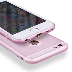 Carcasa Lujo Marco de Aluminio para Apple iPhone 6S Rosa