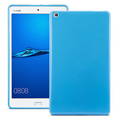 Carcasa Silicona Goma para Huawei MediaPad M3 Azul