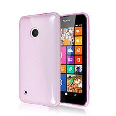 Carcasa Silicona Goma para Nokia Lumia 530 Rosa