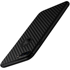 Carcasa Silicona Goma Twill para Apple iPhone 8 Plus Negro