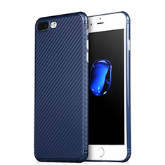 Carcasa Silicona Goma Twill Z01 para Apple iPhone 8 Plus Azul