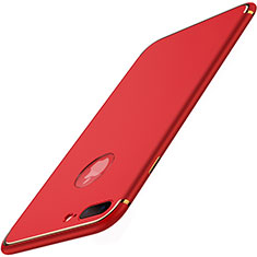 Carcasa Silicona Ultrafina Goma D03 para Apple iPhone 8 Plus Rojo