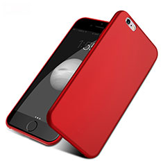 Carcasa Silicona Ultrafina Goma G01 para Apple iPhone 6 Plus Rojo