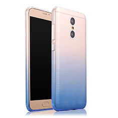 Carcasa Silicona Ultrafina Transparente Gradiente para Xiaomi Redmi Pro Azul