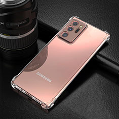 Carcasa Silicona Ultrafina Transparente K04 para Samsung Galaxy Note 20 Ultra 5G Claro