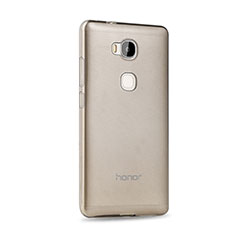 Carcasa Silicona Ultrafina Transparente para Huawei GR5 Gris