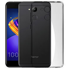 Carcasa Silicona Ultrafina Transparente para Huawei Honor 6C Pro Gris