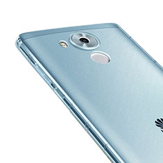 Carcasa Silicona Ultrafina Transparente para Huawei Mate 8 Azul