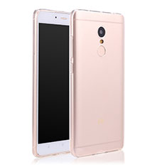 Carcasa Silicona Ultrafina Transparente Q02 para Xiaomi Redmi Note 4 Claro