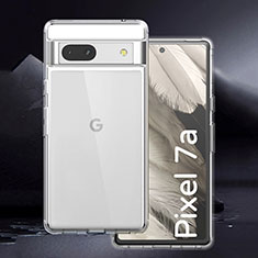 Carcasa Silicona Ultrafina Transparente T02 para Google Pixel 7a 5G Claro