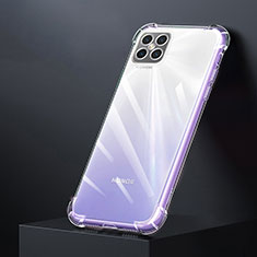 Carcasa Silicona Ultrafina Transparente T02 para Huawei Nova 8 SE 4G Claro