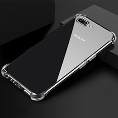 Carcasa Silicona Ultrafina Transparente T02 para Oppo A5 Claro