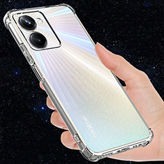 Carcasa Silicona Ultrafina Transparente T02 para Realme 10 Pro 5G Claro