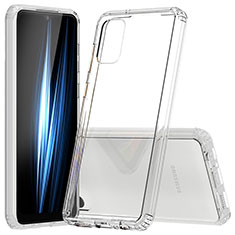 Carcasa Silicona Ultrafina Transparente T02 para Samsung Galaxy M04 Claro